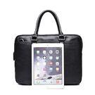 Мужская сумка портфель VORMOR для ноутбука, черная П1143