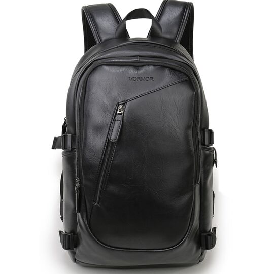 Чоловічий рюкзак VORMOR для ноутбука, чорний П1144