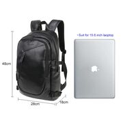 Мужской рюкзак VORMOR для ноутбука, черный П1144