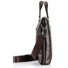 Чоловіча сумка портфель VORMOR для ноутбука, коричнева П1146