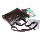 Чоловіча сумка портфель VORMOR для ноутбука, коричнева П1146