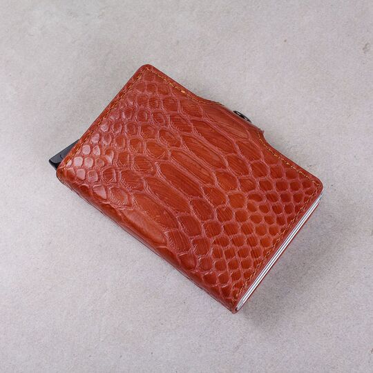 Візитниця RFID, коричнева П1147