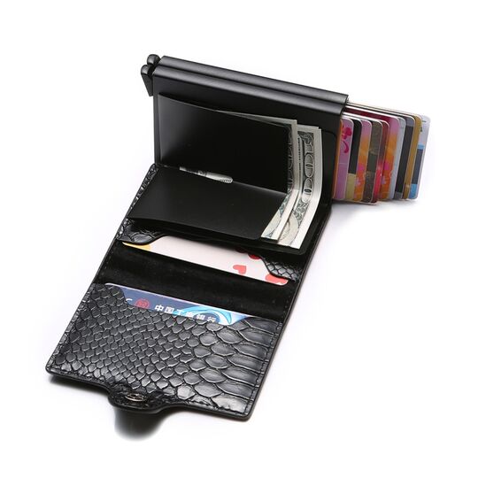 Візитниця Rfid, чорна П1148