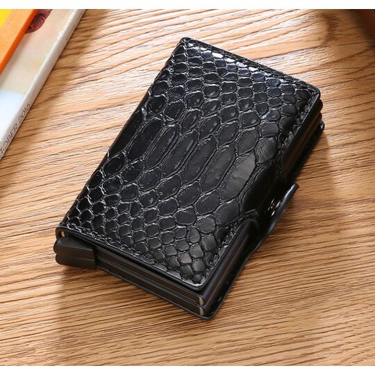 Візитниця Rfid, чорна П1148