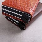 Визитница RFID, коричневая П1149