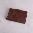 Визитница RFID, коричневая П1149