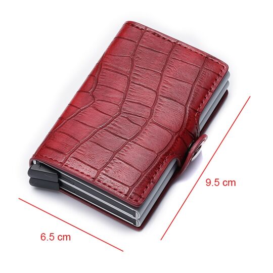 Візитниця RFID, чорна П1150