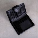 Мужской кошелек, черный П0014