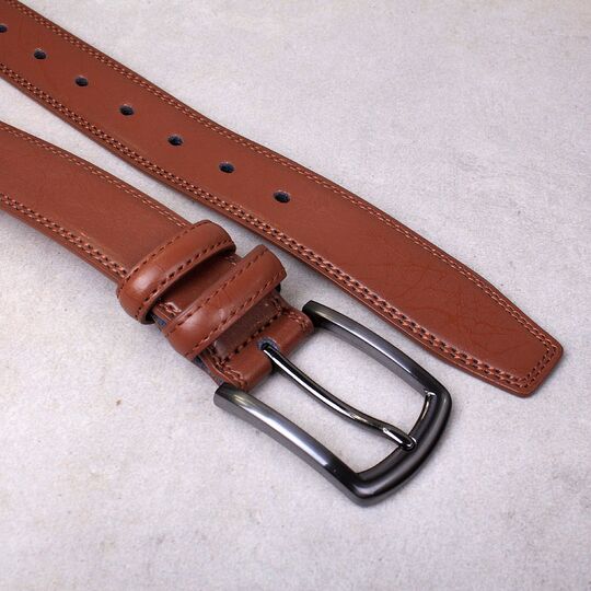 Мужской ремень CCOOLERFIRE, коричневый П1159