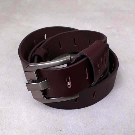 Чоловічий ремінь CCOOLERFIRE, коричневий П1160