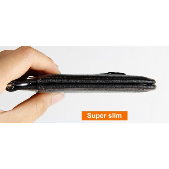 Затиск, гаманець 'Ming Clan' чорний П1175