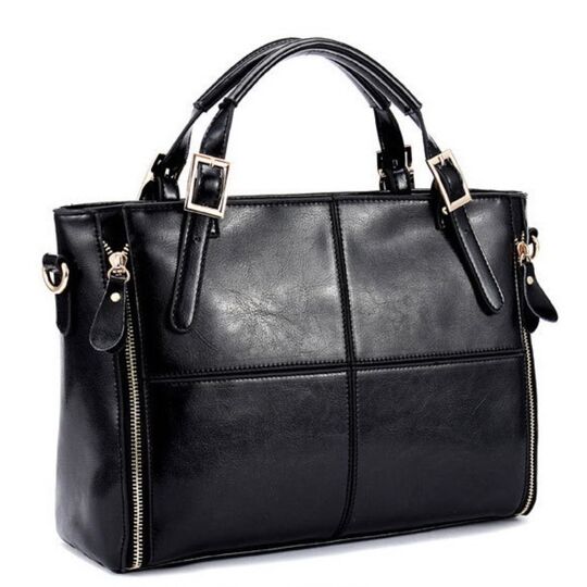 Женская сумка FUNMARDI, черная П1178