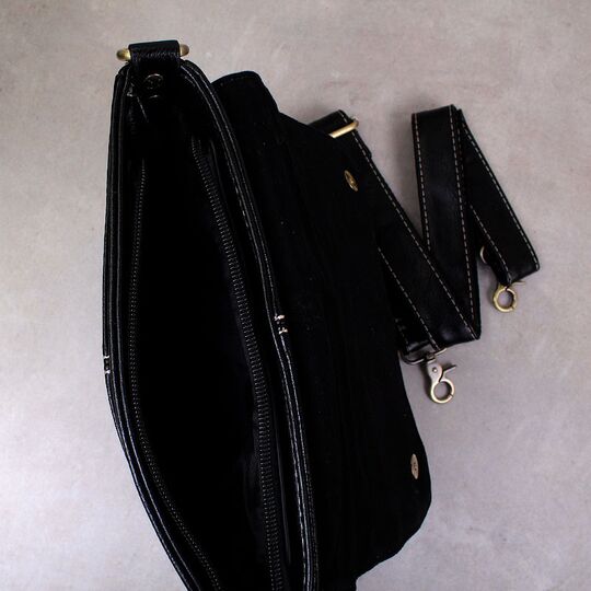 Мужская сумка VORMOR, черная П1180