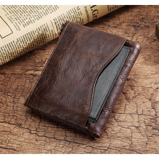 Женский кошелек KAVI'S, коричневый 1176