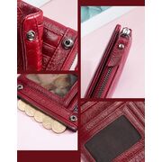 Жіночий гаманець KAVI'S, червоний П1183