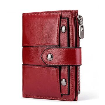 Жіночий гаманець KAVI'S, червоний П1184