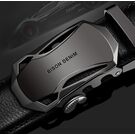 Мужской ремень BISON DENIM, черный П0017