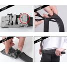 Мужской ремень BISON DENIM, черный П0017