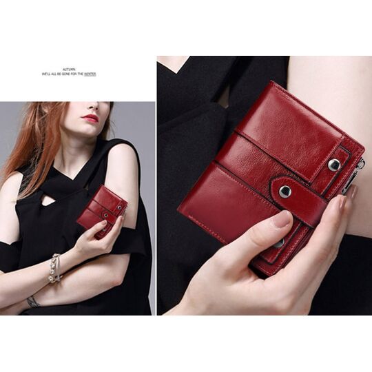 Женский кошелек KAVI'S, зеленый П1185