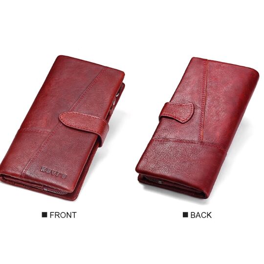 Женский кошелек KAVI'S, красный П1187