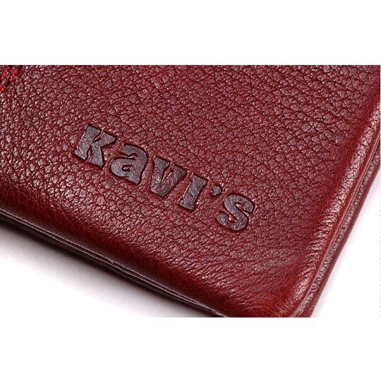 Женский кошелек KAVI'S, красный П1187