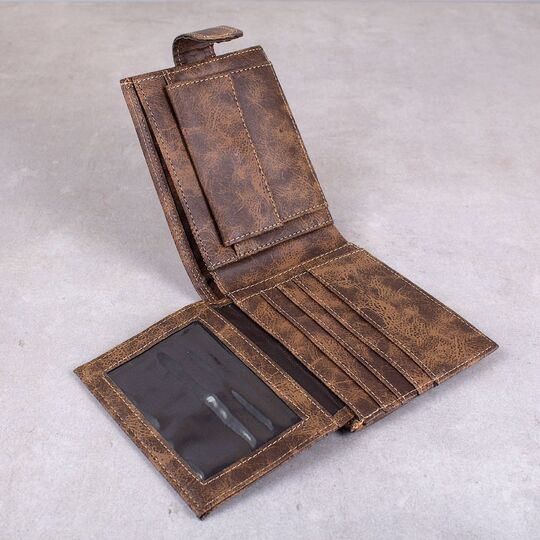 Мужской кошелек Badiya, коричневый П1190