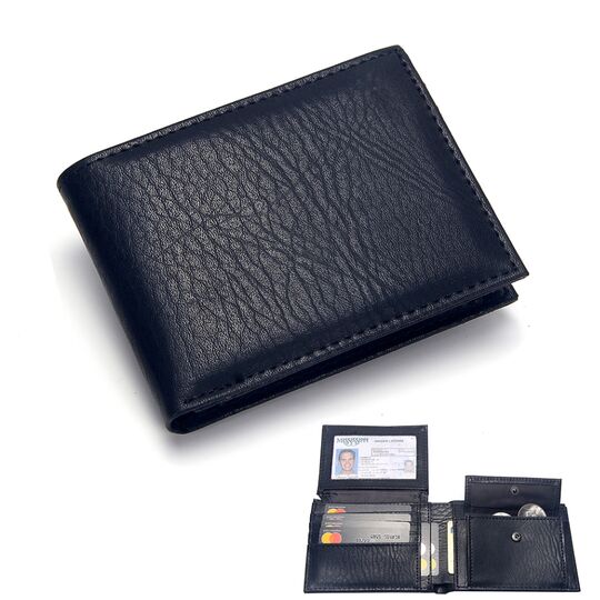 Чоловічий гаманець Badiya, чорний П1195