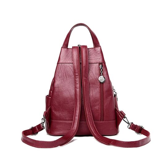 Женский рюкзак PHTESS, красный П1197