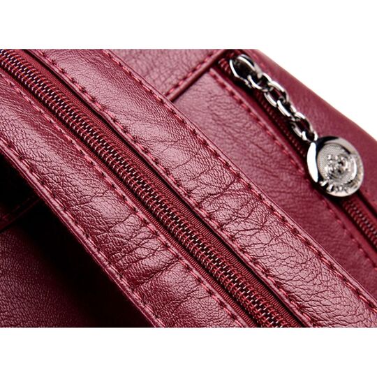 Женский рюкзак PHTESS, красный П1197