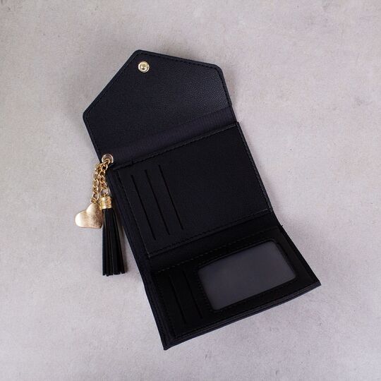 Женский кошелек DOMON, черный П1210