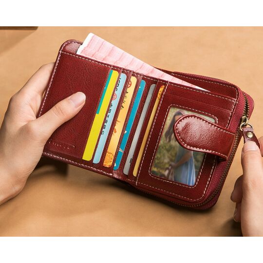 Жіночий гаманець EIMORE, червоний П1216