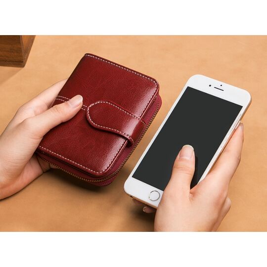 Жіночий гаманець EIMORE, червоний П1216