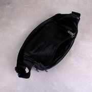 Поясная сумка, бананка ZZNICK, черная П1218