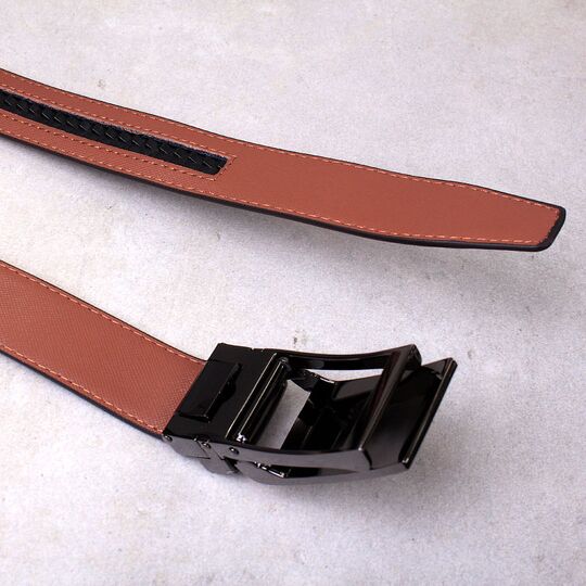 Чоловічий ремінь DWTS, коричневий П1222