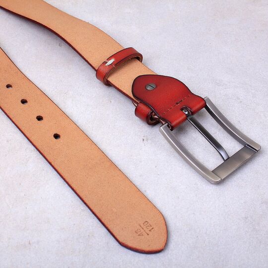 Чоловічий ремінь COWATHER, коричневий П0021 Чоловічий ремінь COWATHER, коричневий П0021