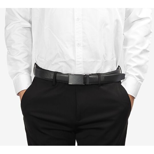 Ремень мужской DWTS, черный П1226