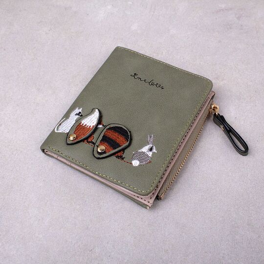 Кошелек женский Aelicy, зеленый П1236