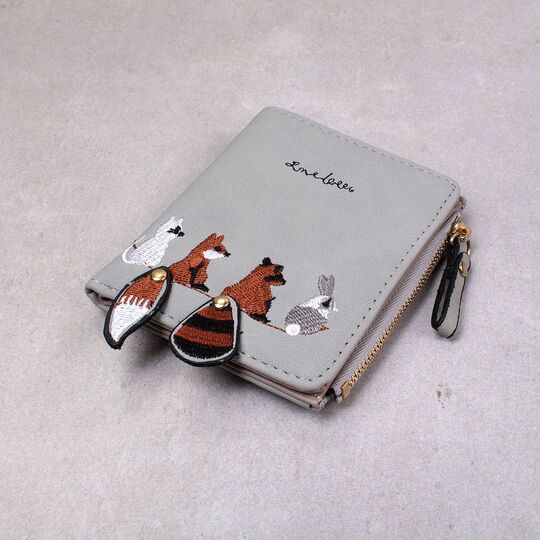 Жіночий гаманець Aelicy, сірий П1237