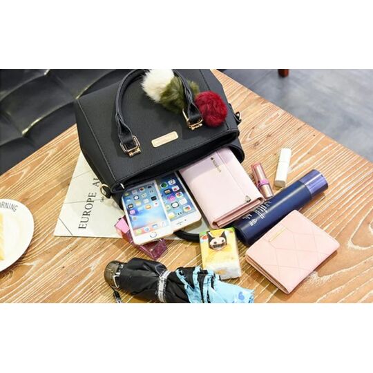 Жіноча сумка, сіра П0023