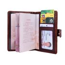 Обкладинка для паспорта, візитниця Winligture коричнева П1244