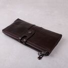 Жіночий гаманець клатч Contact'S, коричневий П1247