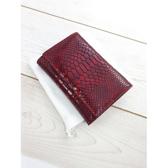 Женский кошелек Contact’S, красный П1250