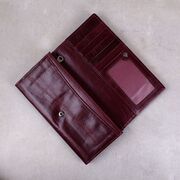Жіночий гаманець клатч Contact'S, червоний П1252