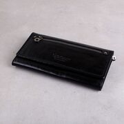 Жіночий гаманець клатч Contact'S, чорний П1253