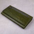 Жіночий гаманець клатч Contact'S, зелений П1254