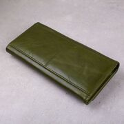 Жіночий гаманець клатч Contact'S, зелений П1254