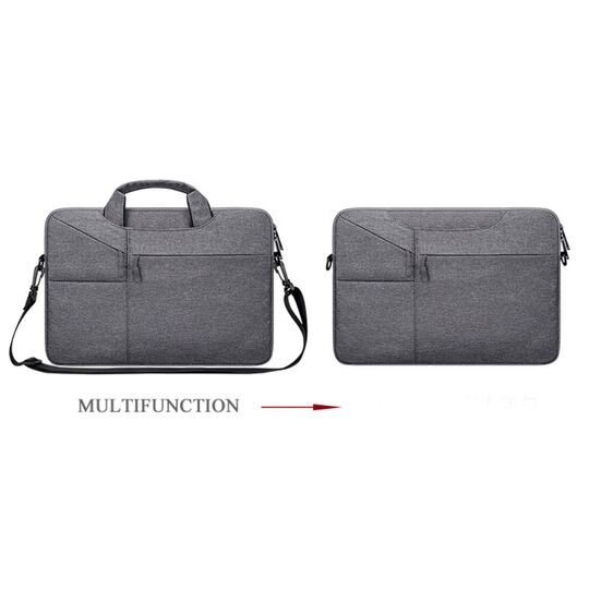 Сумки для ноутбуков - Сумка GOOJODOQ, для ноутбука черная П2735