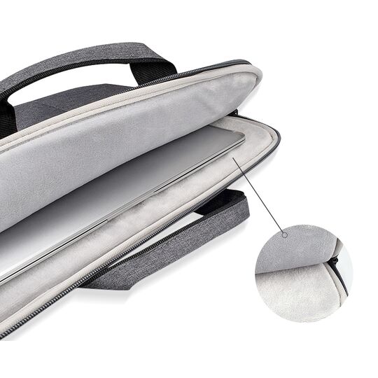 Сумки для ноутбуков - Сумка GOOJODOQ, для ноутбука черная П2735