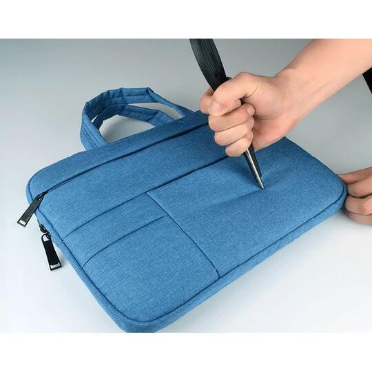 Сумки для ноутбуков - Сумка GOOJODOQ, для ноутбука серая П2728