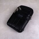 Барсетки - Чоловіча сумка JEEP BULUO чорна П1273